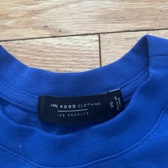 Junk Food brand L.A.Rams cropped tee NEW! - Picture 2 of 3
